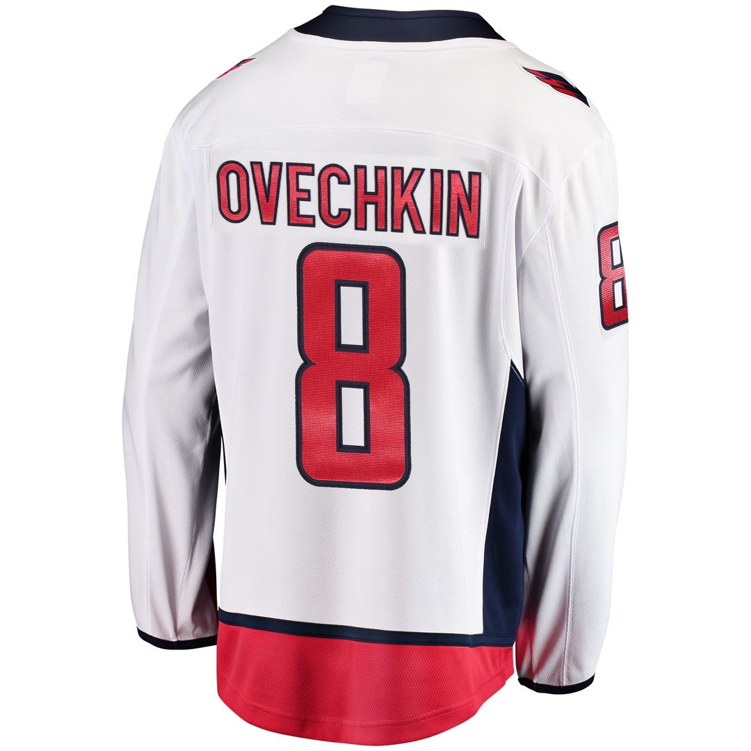 Alexander Ovechkin Washington Capitals Fanatics Breakaway Jersey - White