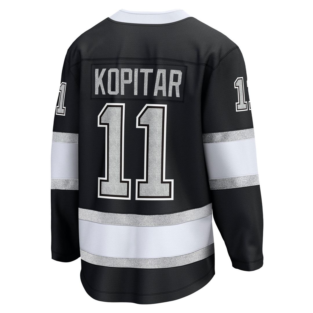 Anze Kopitar Los Angeles Kings Fanatics Home Premier Breakaway Player Jersey - Black