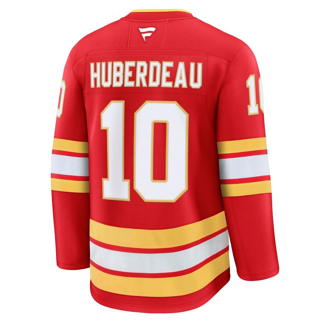 Jonathan Huberdeau Calgary Flames Fanatics Alternate Premium Jersey - Black