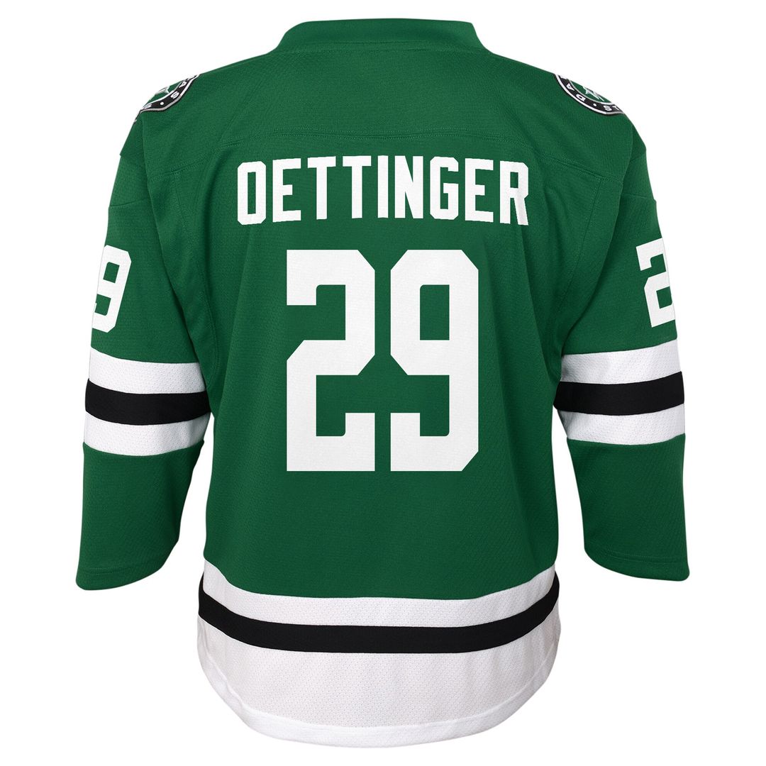 Jake Oettinger Dallas Stars Youth Home Player Replica Jersey - Kelly Green