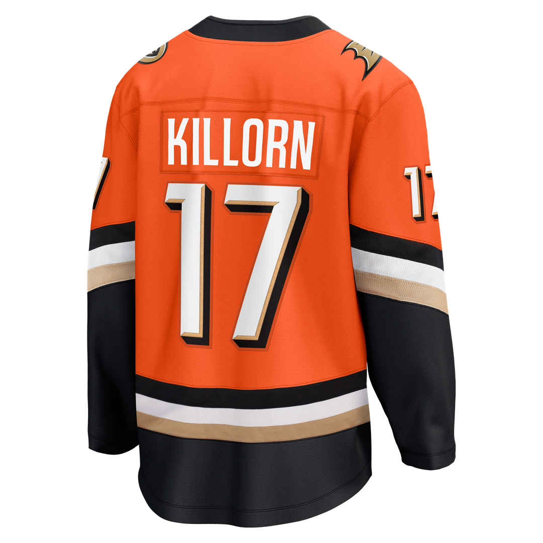 Alex Killorn Anaheim Ducks Fanatics Home Breakaway Jersey - Orange