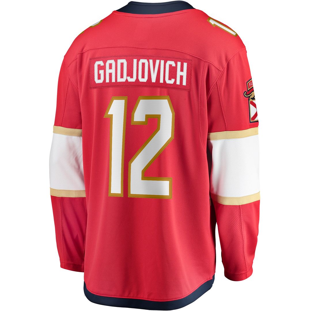 Jonah Gadjovich Florida Panthers Fanatics Premier Breakaway Player Jersey - Red
