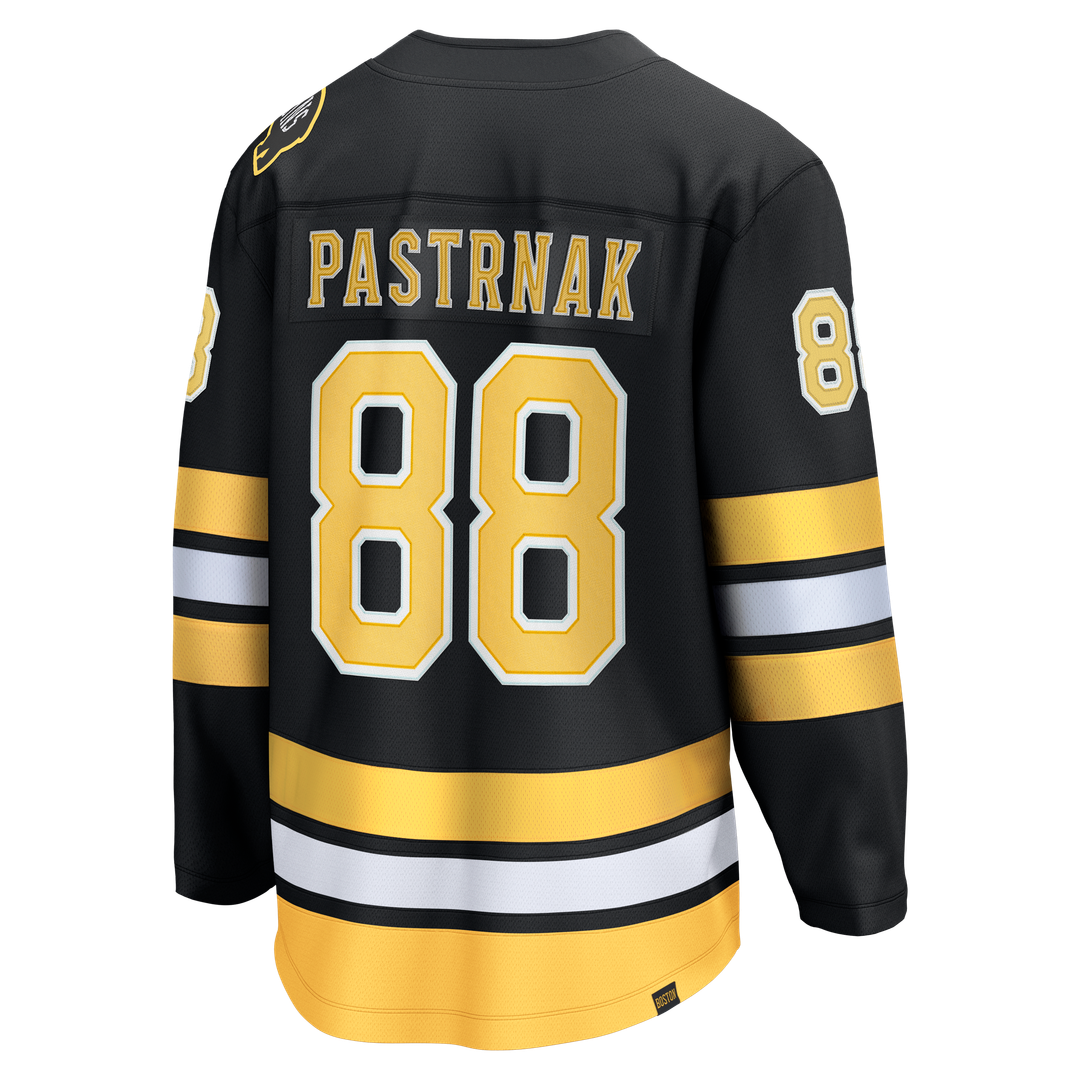 David Pastrnak Boston Bruins Fanatics Home Breakaway Jersey - Black