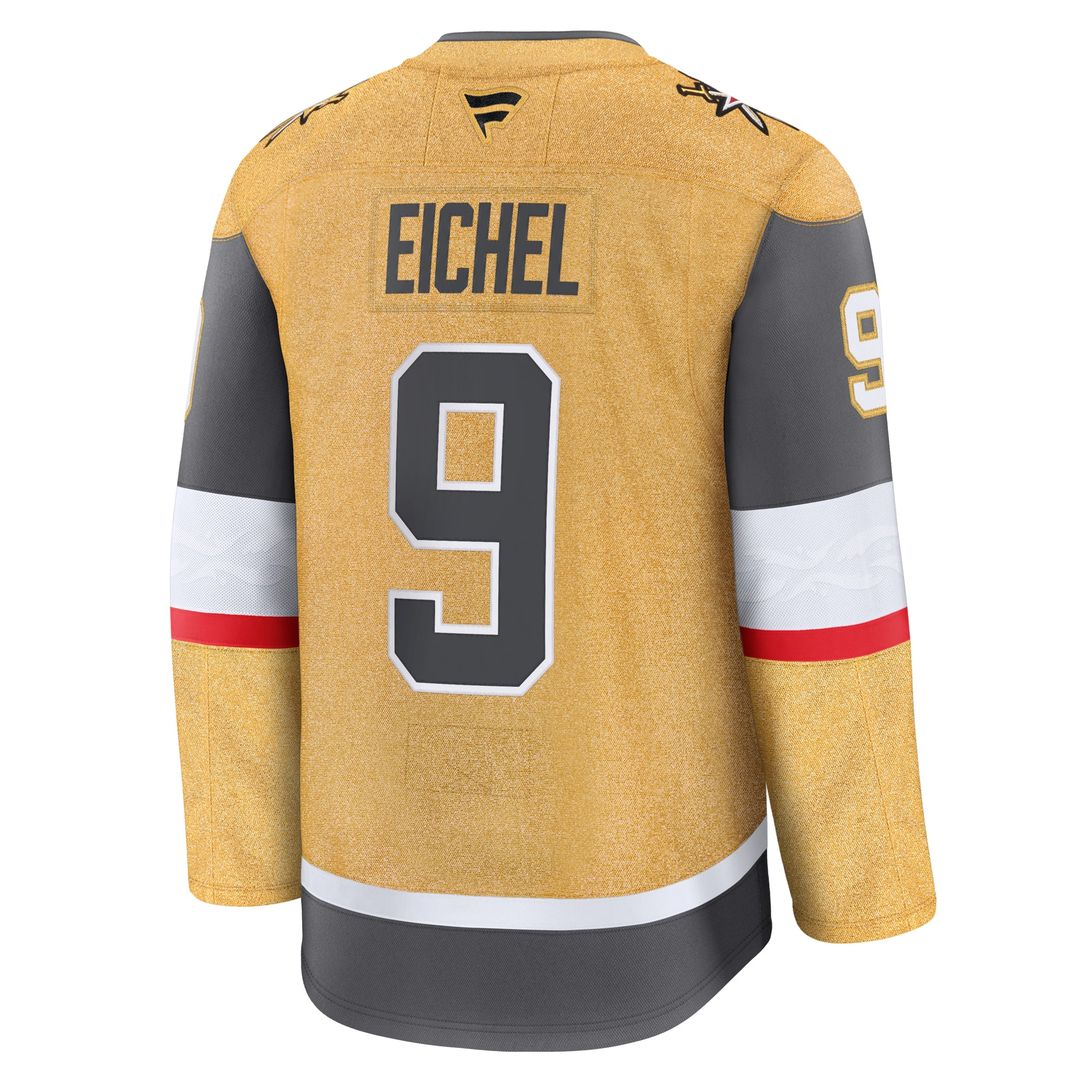 Jack Eichel Vegas Golden Knights Fanatics Home Premium Jersey - Gold