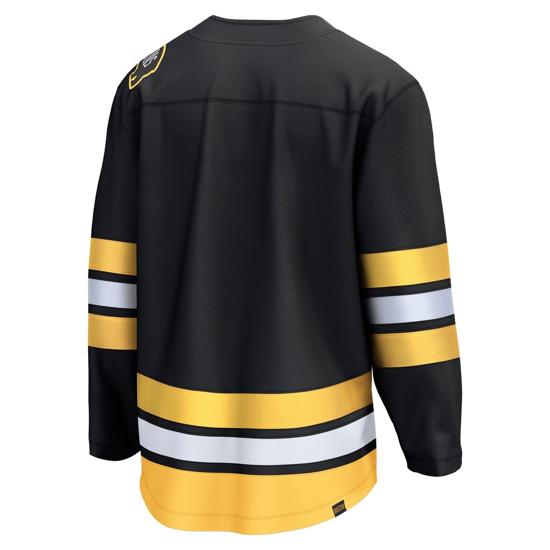 Boston Bruins Fanatics Anniversary Home Breakaway Jersey - Black