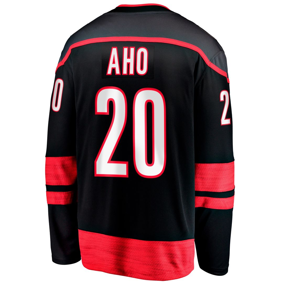 Sebastian Aho Carolina Hurricanes Fanatics Alternate Breakaway Player Jersey - Red