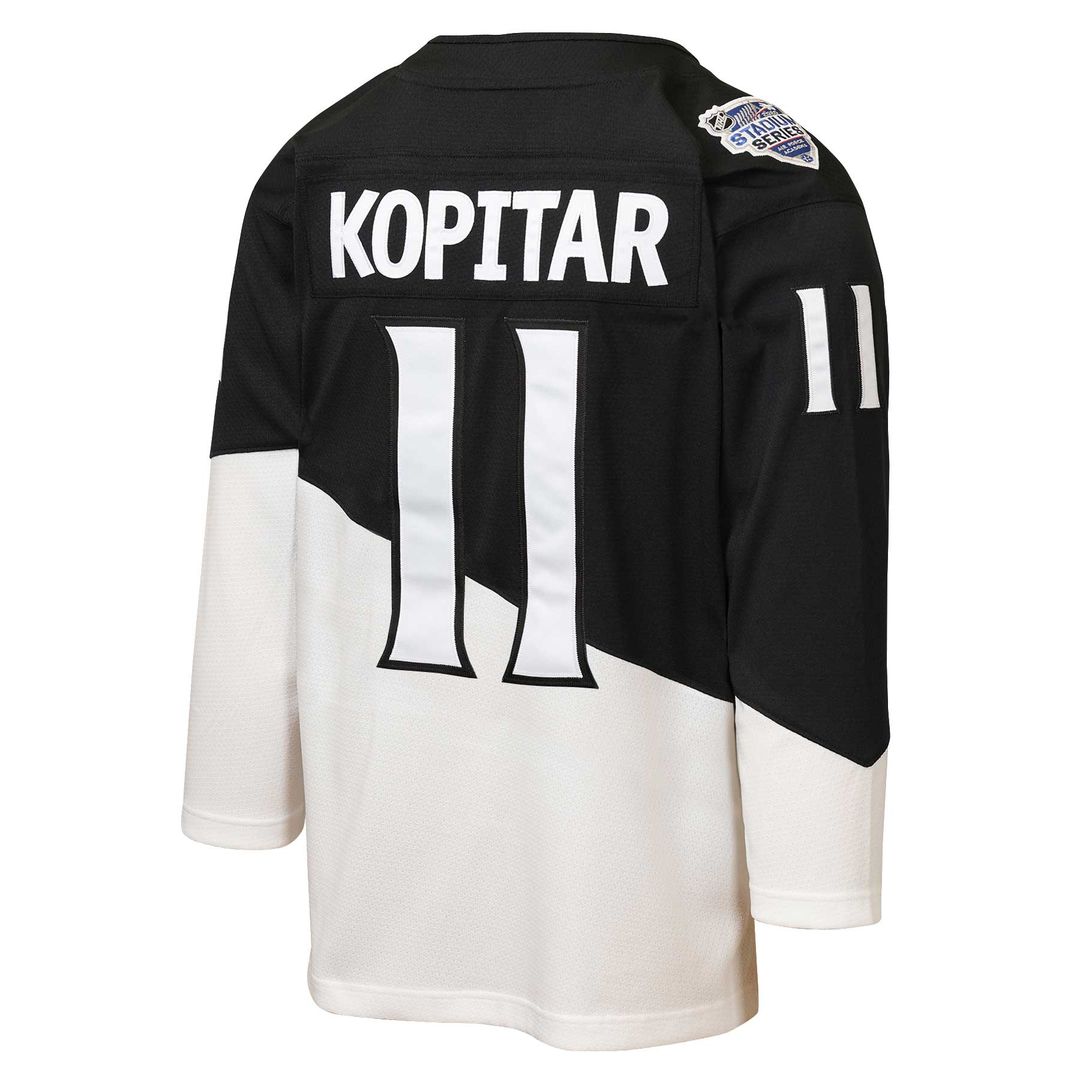 Anze Kopitar Los Angeles Kings Mitchell & Ness Youth 2020 Stadium Series Power Play Jersey - Black/White