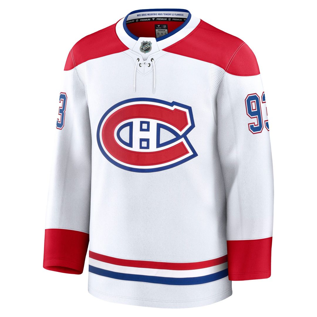 Ivan Demidov Montreal Canadiens Fanatics Away Premium Jersey - White