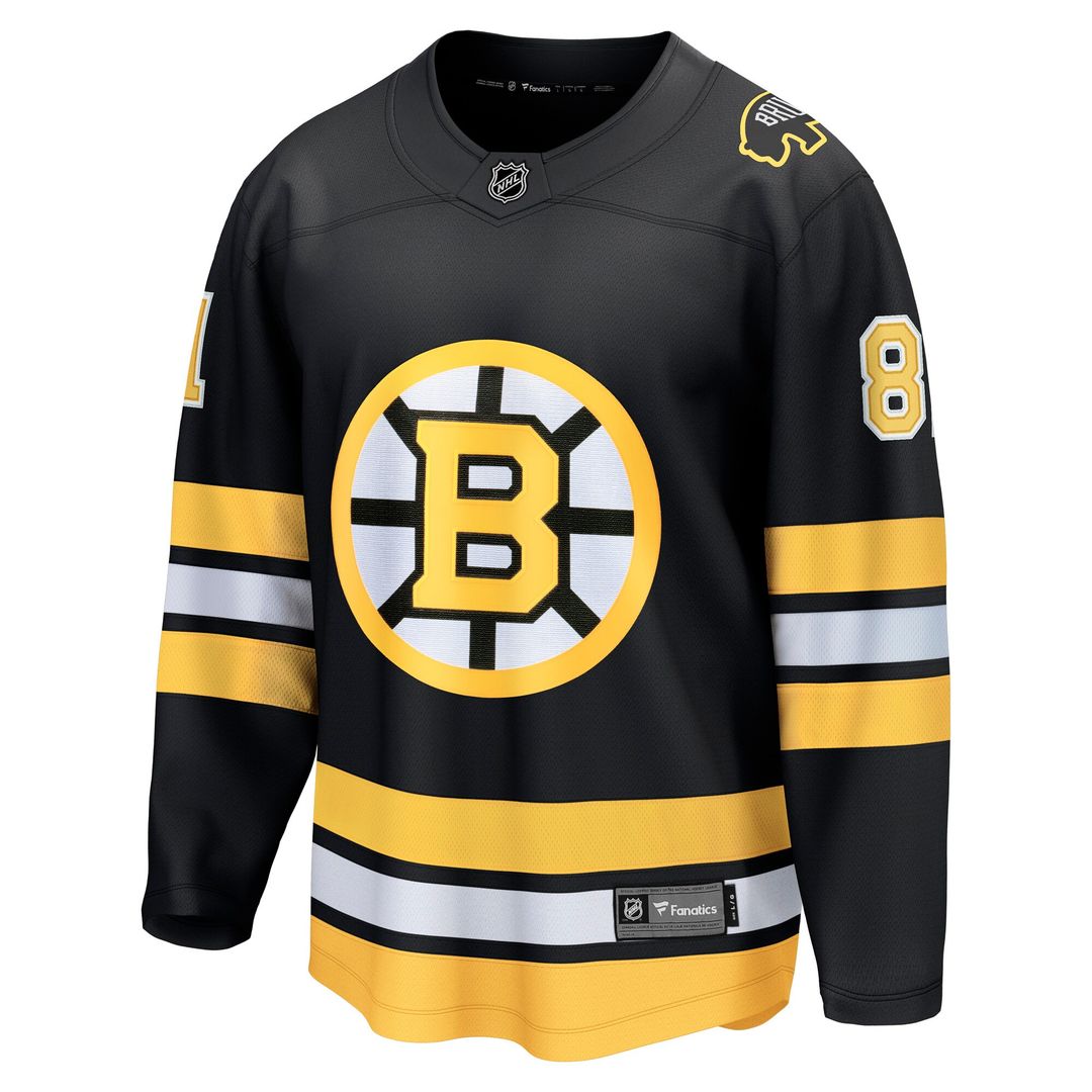 Michael Eyssimont Boston Bruins Fanatics Home Breakaway Player Jersey - Black