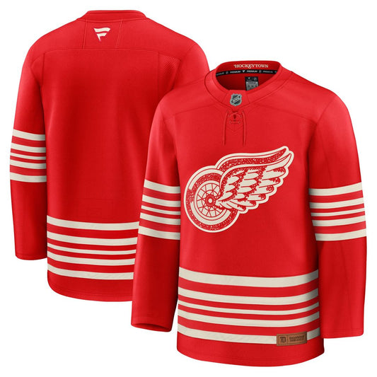 Detroit Red Wings Fanatics Centennial Premium Jersey - Red