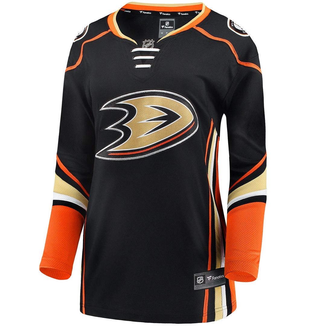 Anaheim Ducks Fanatics Women's Away Breakaway Jersey - White