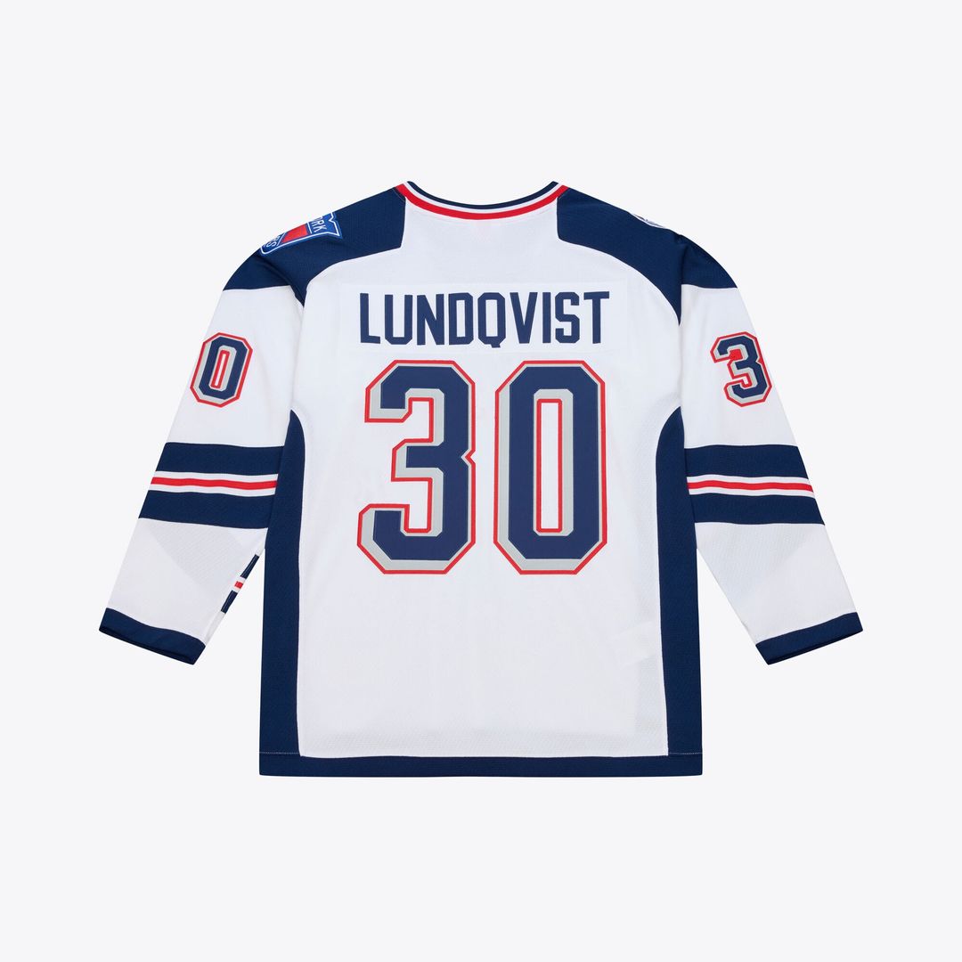 Henrik Lundqvist New York Rangers Mitchell & Ness 2014 NHL Stadium Series Power Play Jersey - White