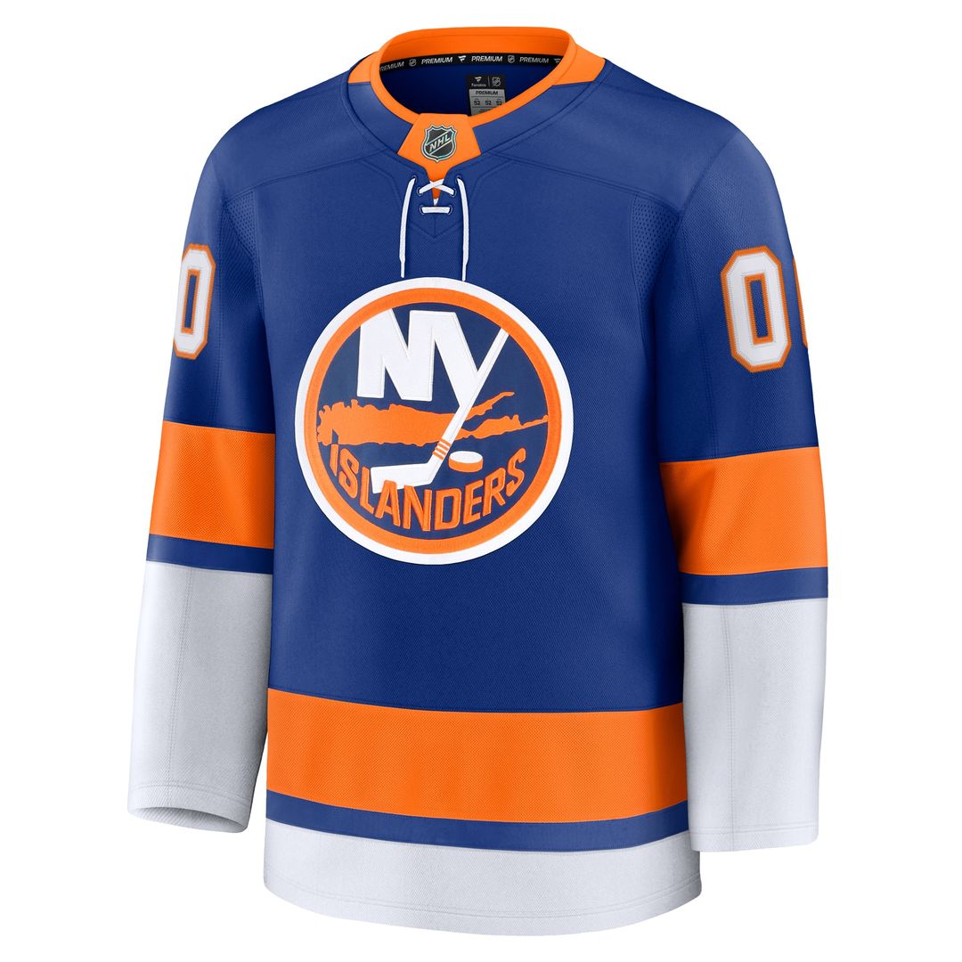 New York Islanders Fanatics Home Premium Custom Jersey - Royal