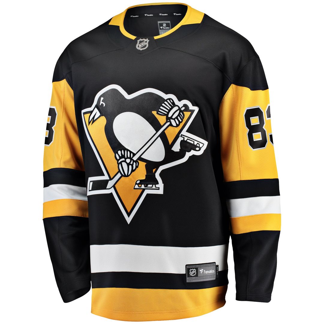 Matt Nieto Pittsburgh Penguins Fanatics Home Breakaway Jersey - Black