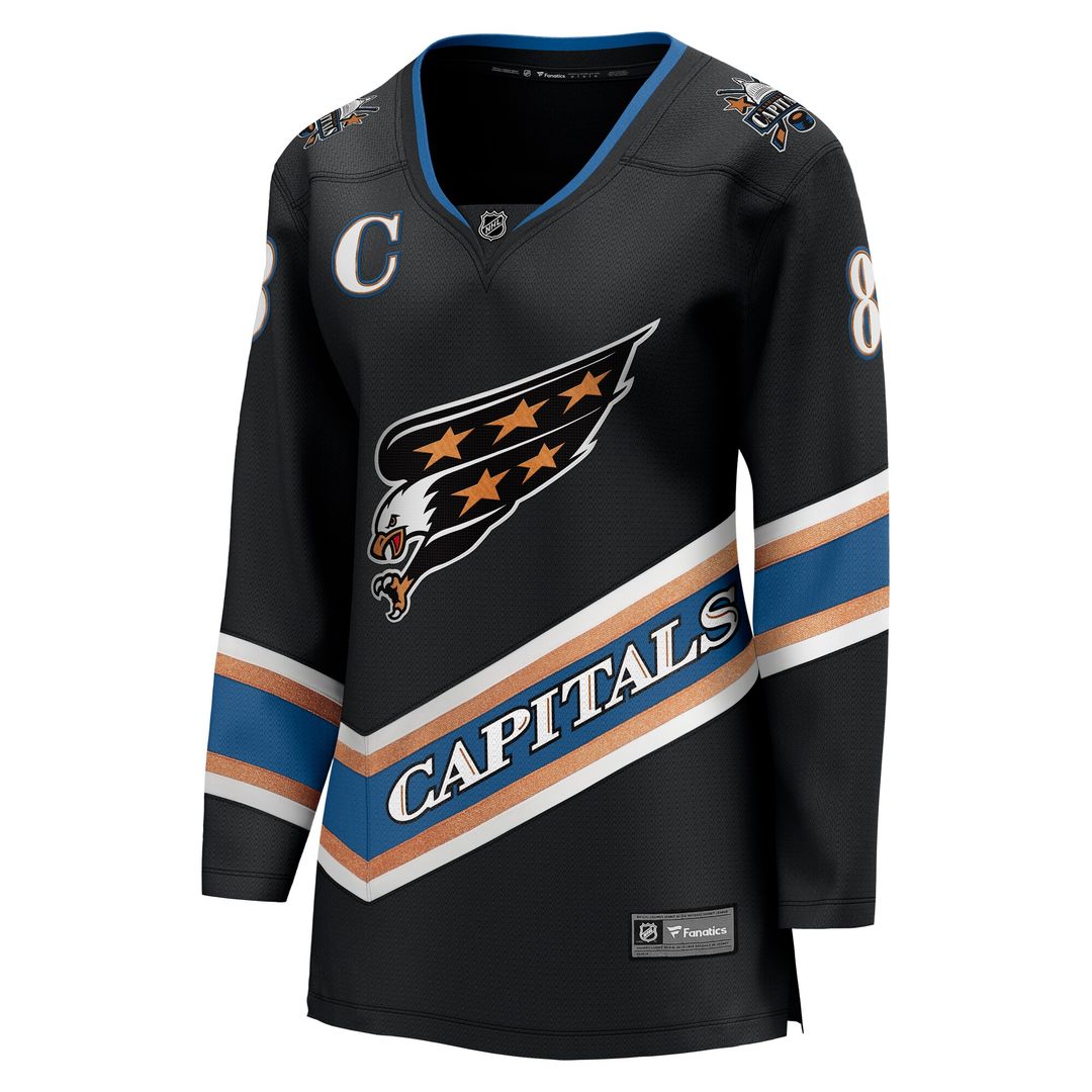 Alexander Ovechkin Washington Capitals Fanatics Women's Away Breakaway Jersey - White