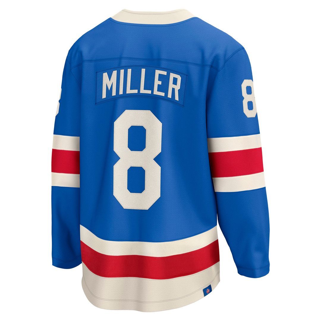 J.T. Miller New York Rangers Fanatics Centennial Breakaway Jersey - Blue