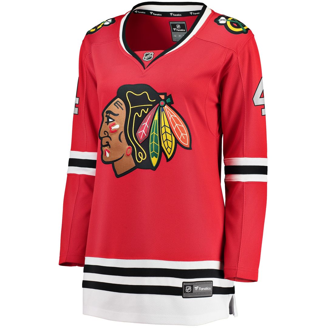 Seth Jones Chicago Blackhawks Fanatics Women's Home Breakaway Player Jersey - Red