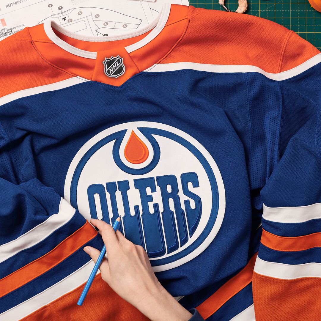 Edmonton Oilers Fanatics Home Authentic Pro Custom Jersey - Royal