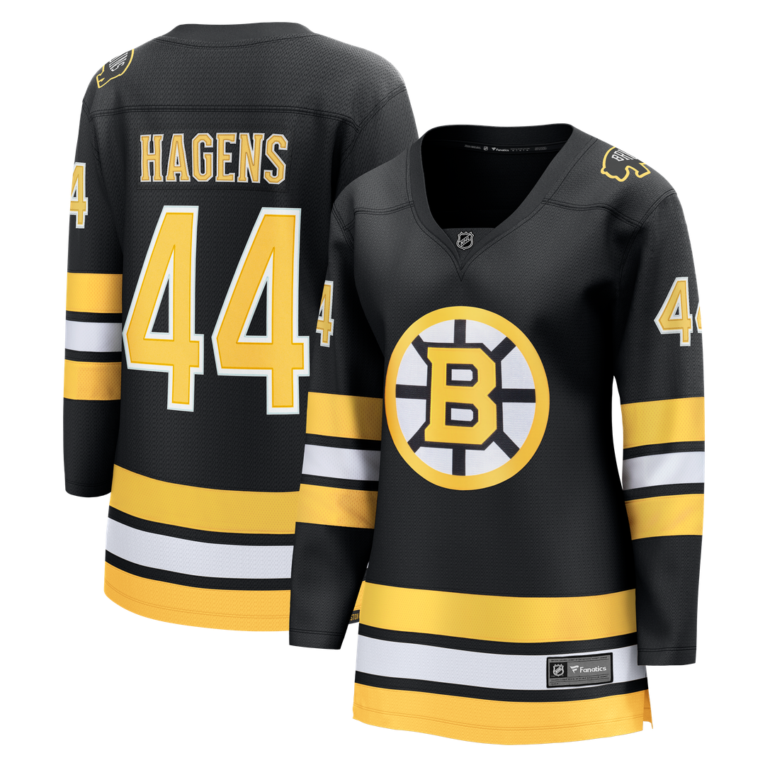 James Hagens Boston Bruins Fanatics Women's Breakaway Jersey - Black