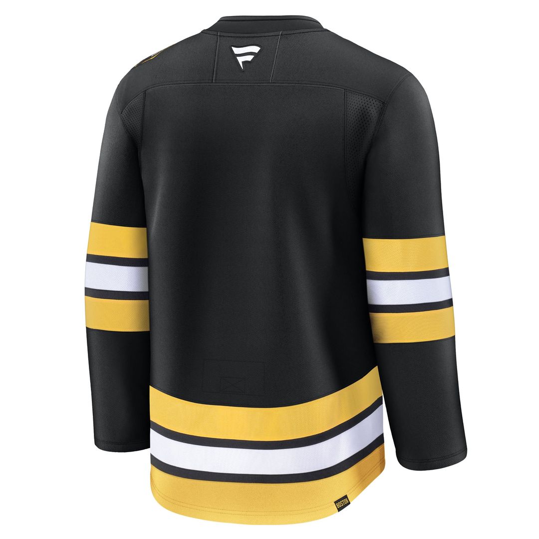 Boston Bruins Fanatics Home Premium Jersey - Black