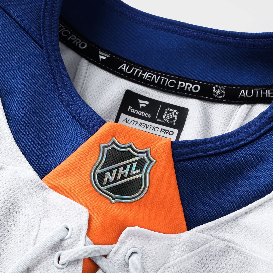 New York Islanders Fanatics Away Authentic Pro Jersey - White