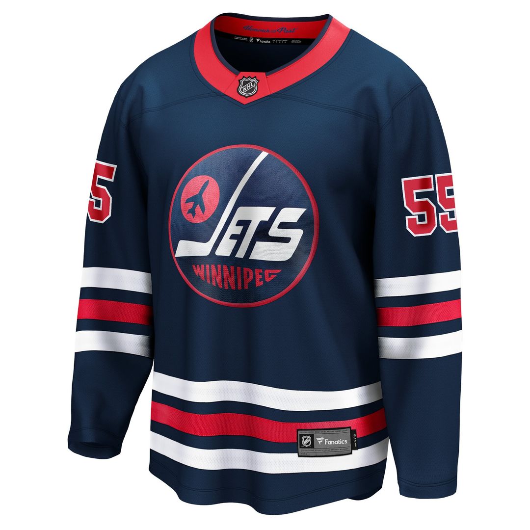 Mark Scheifele Winnipeg Jets Fanatics Breakaway Jersey - Navy