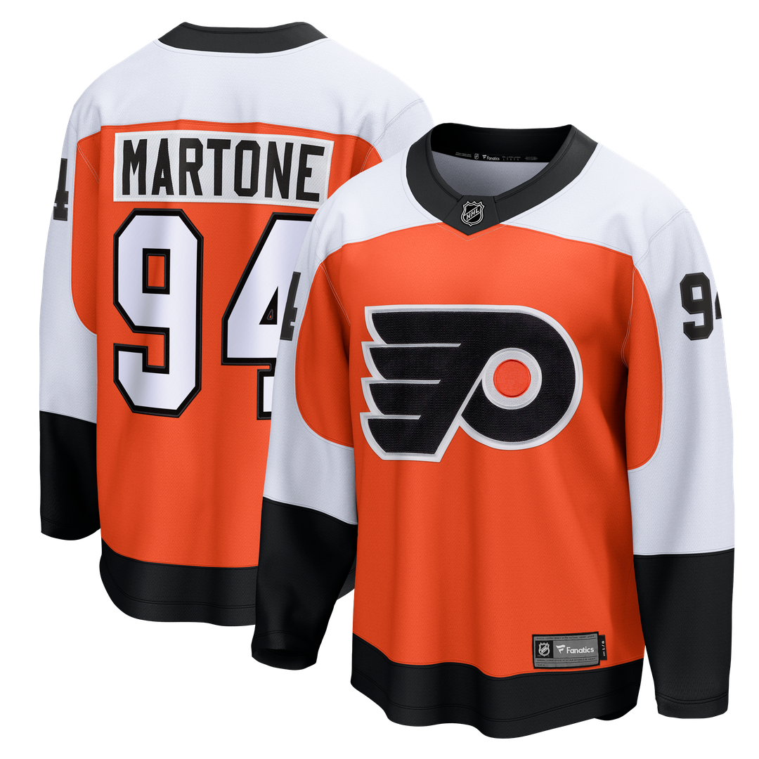 Porter Martone Philadelphia Flyers Fanatics Breakaway Jersey - Orange