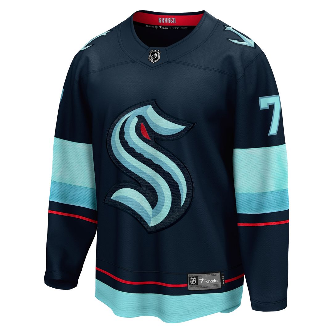 Jordan Eberle Seattle Kraken Fanatics Home Breakaway Player Jersey - Navy