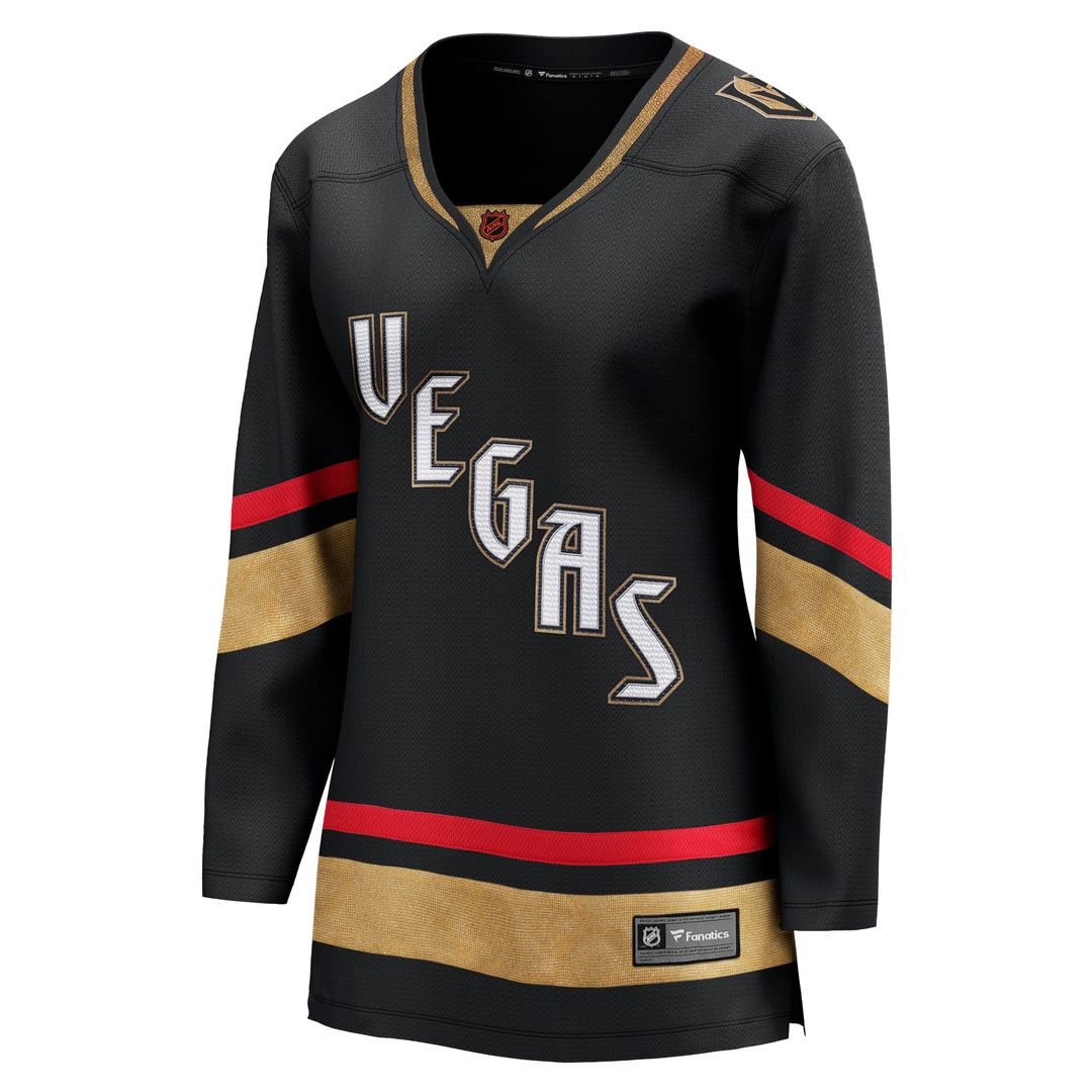 Vegas Golden Knights Fanatics Women's Special Edition 2.0 Breakaway Blank Jersey - Black