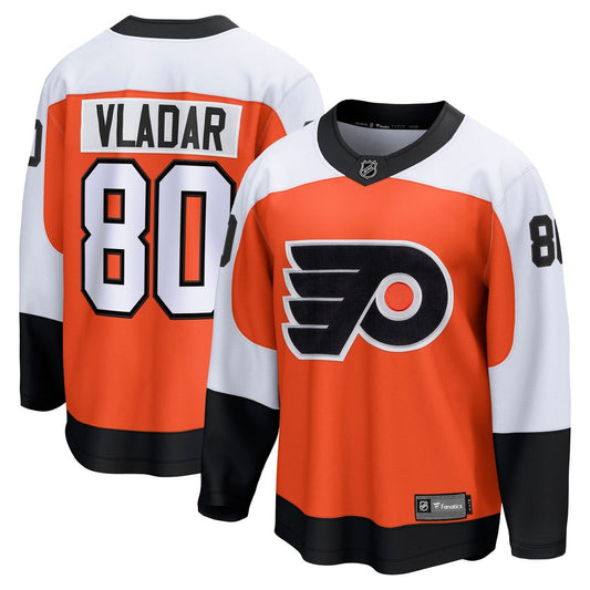 Dan Vladar Philadelphia Flyers Fanatics Home Breakaway Jersey - Orange