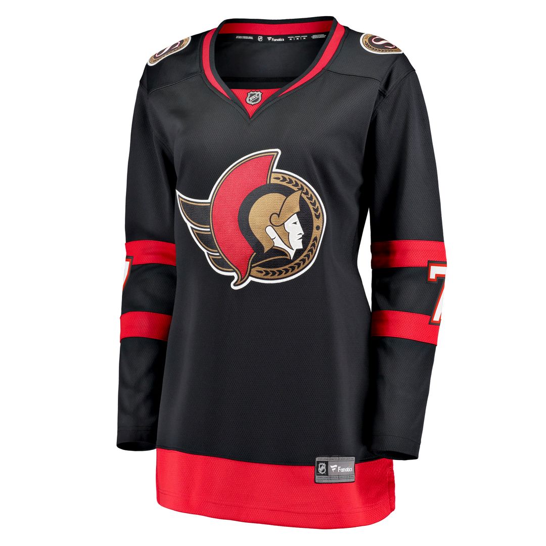 Brady Tkachuk Ottawa Senators Fanatics Women's Home Breakaway Jersey - Black
