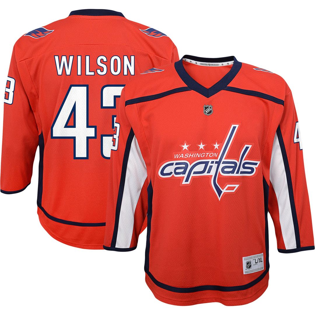 Tom Wilson Washington Capitals Youth Home Player Replica Jersey - Red