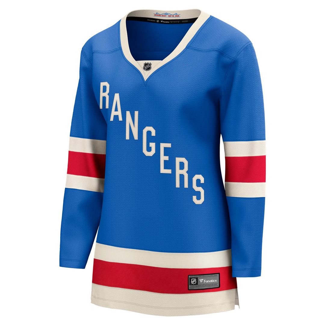 New York Rangers Fanatics Women's Centennial Breakaway Jersey - Blue