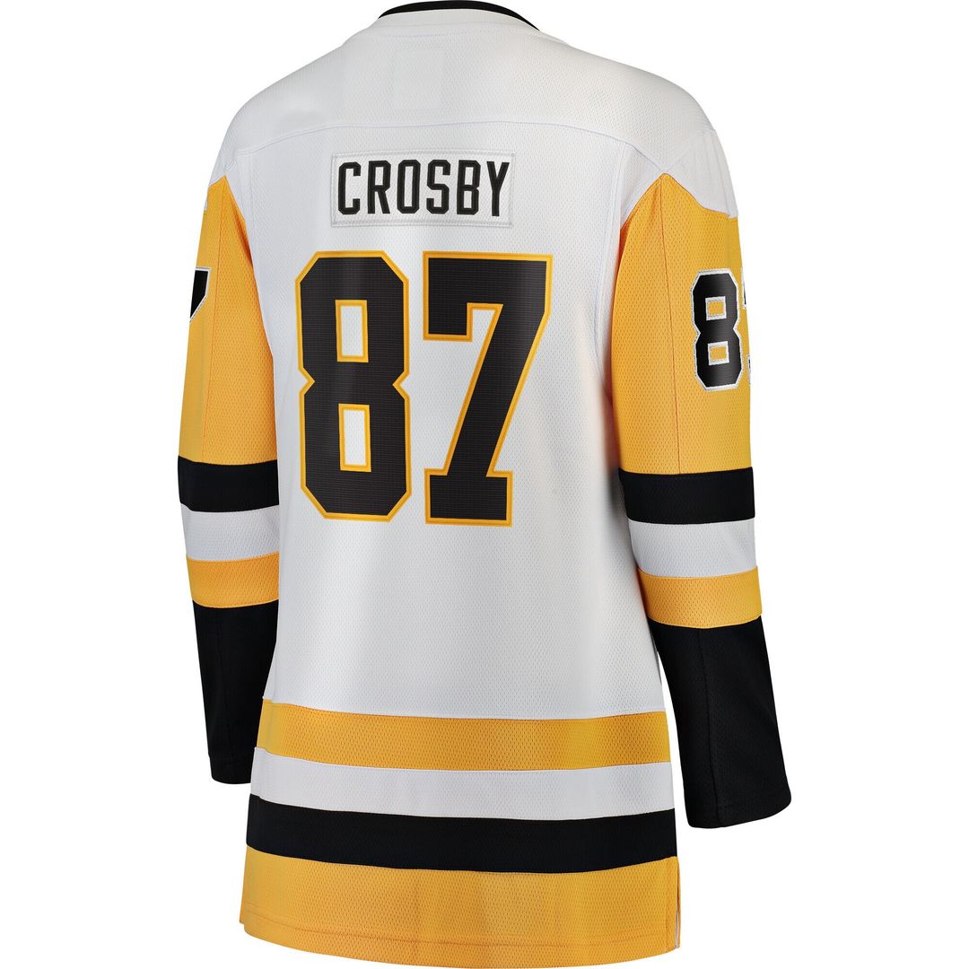 Sidney Crosby Pittsburgh Penguins Fanatics Women's Breakaway Jersey - White
