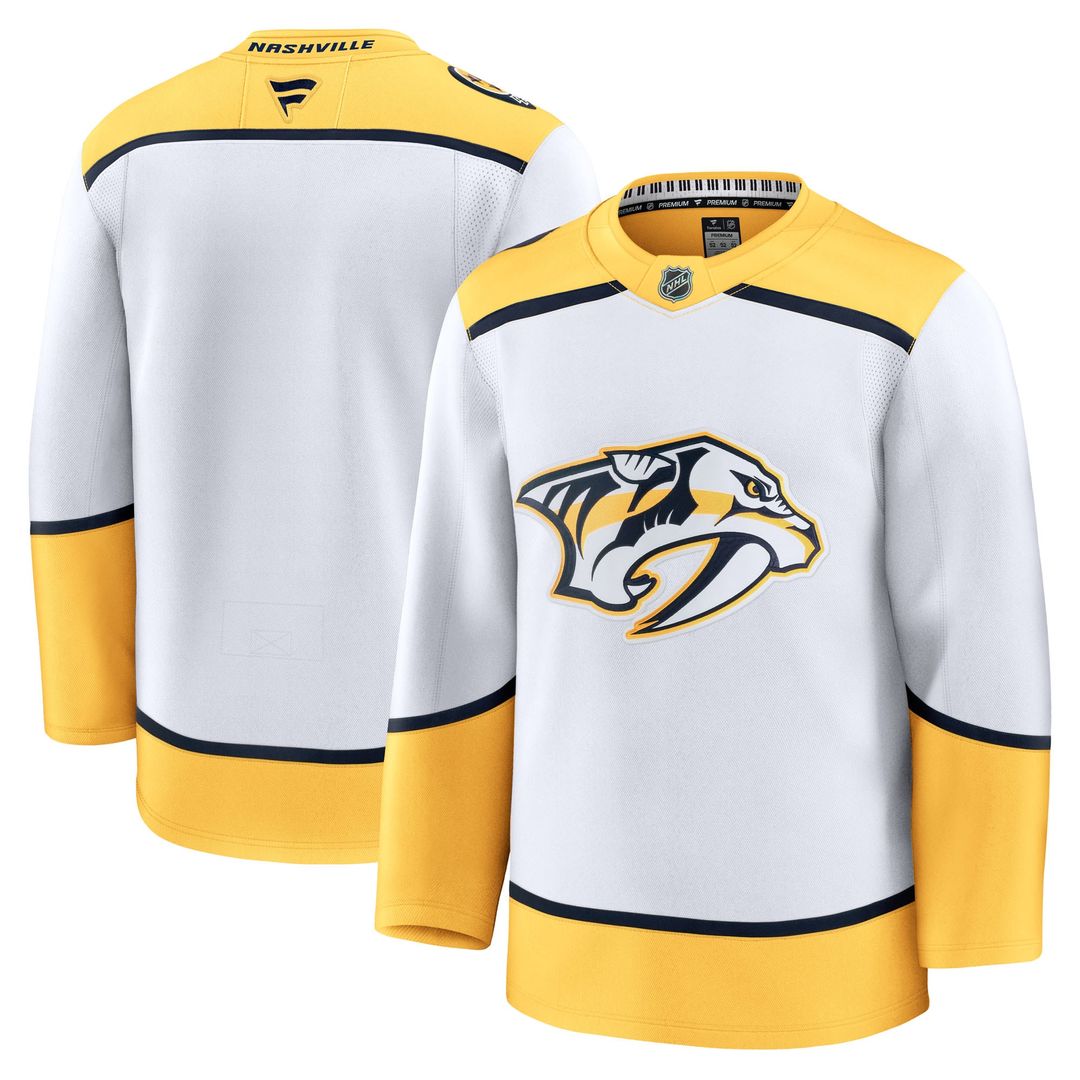 Nashville Predators Fanatics Home Premium Jersey - Yellow