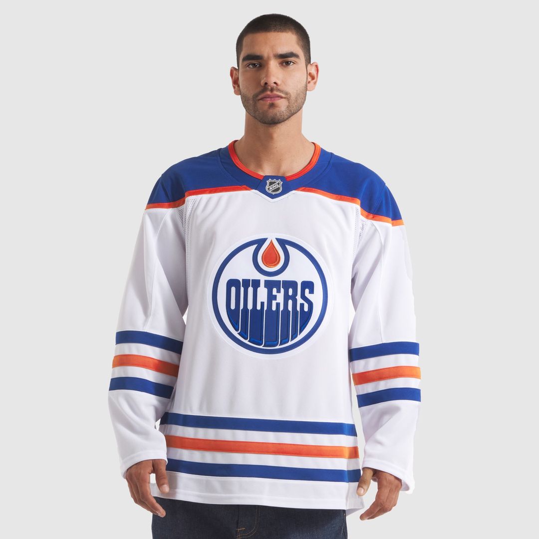 Edmonton Oilers Fanatics Away Premium Jersey - White