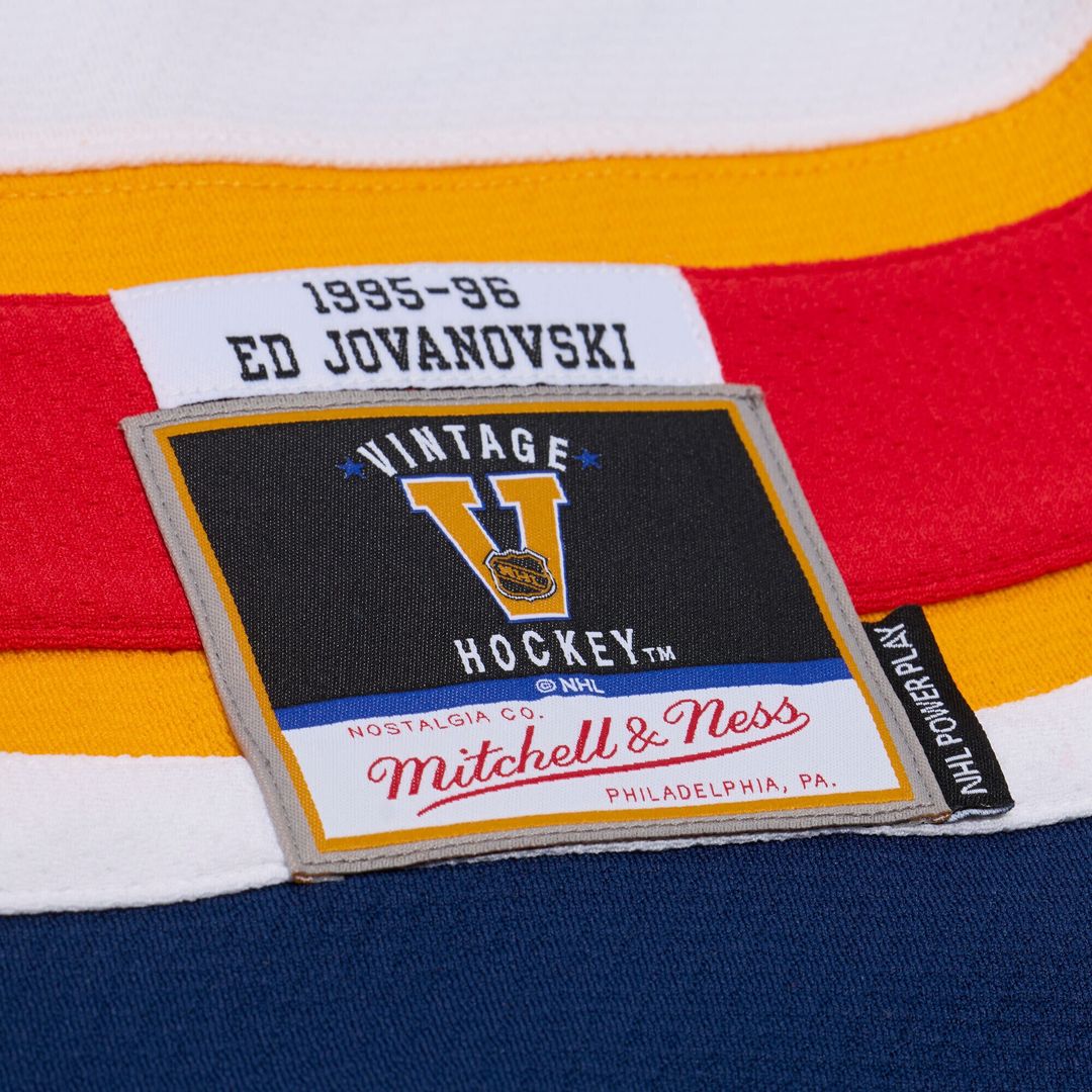 Ed Jovanovski Florida Panthers Mitchell & Ness 1996 Power Play Jersey - White