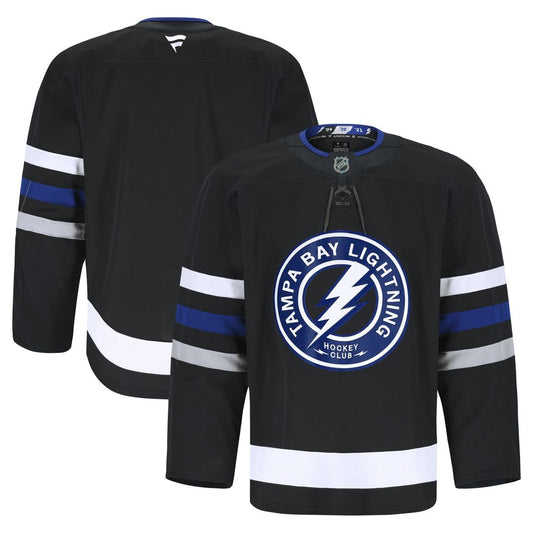 Tampa Bay Lightning Fanatics Alternate Authentic Pro Jersey - Black