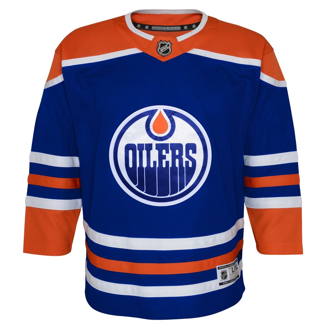 Edmonton Oilers Youth Home Premier Jersey - Royal