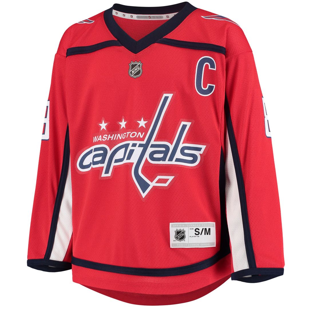 Alexander Ovechkin Washington Capitals Youth Home Player Replica Jersey - Red