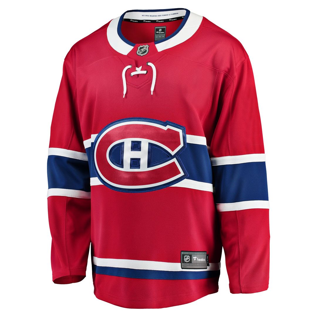 Montreal Canadiens Fanatics Breakaway Home Jersey - Red
