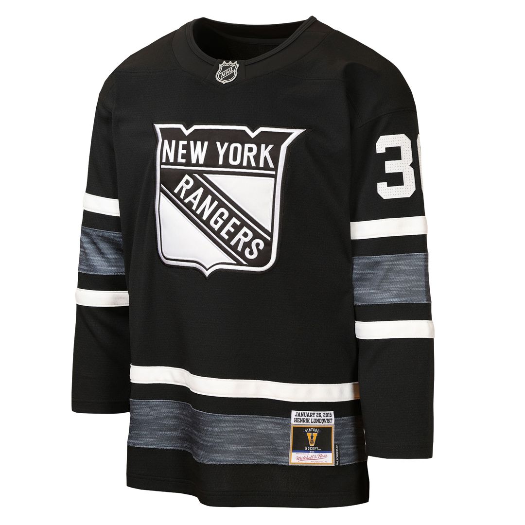 Henrik Lundqvist New York Rangers Mitchell & Ness Youth 2019 All-Star Game Power Play Jersey - Black