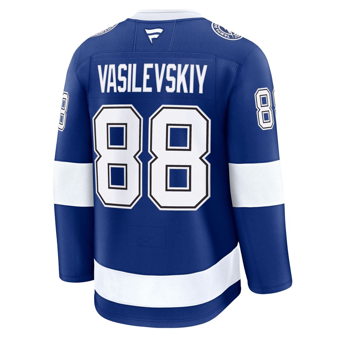 Andrei Vasilevskiy Tampa Bay Lightning Fanatics Home Premium Jersey - Blue