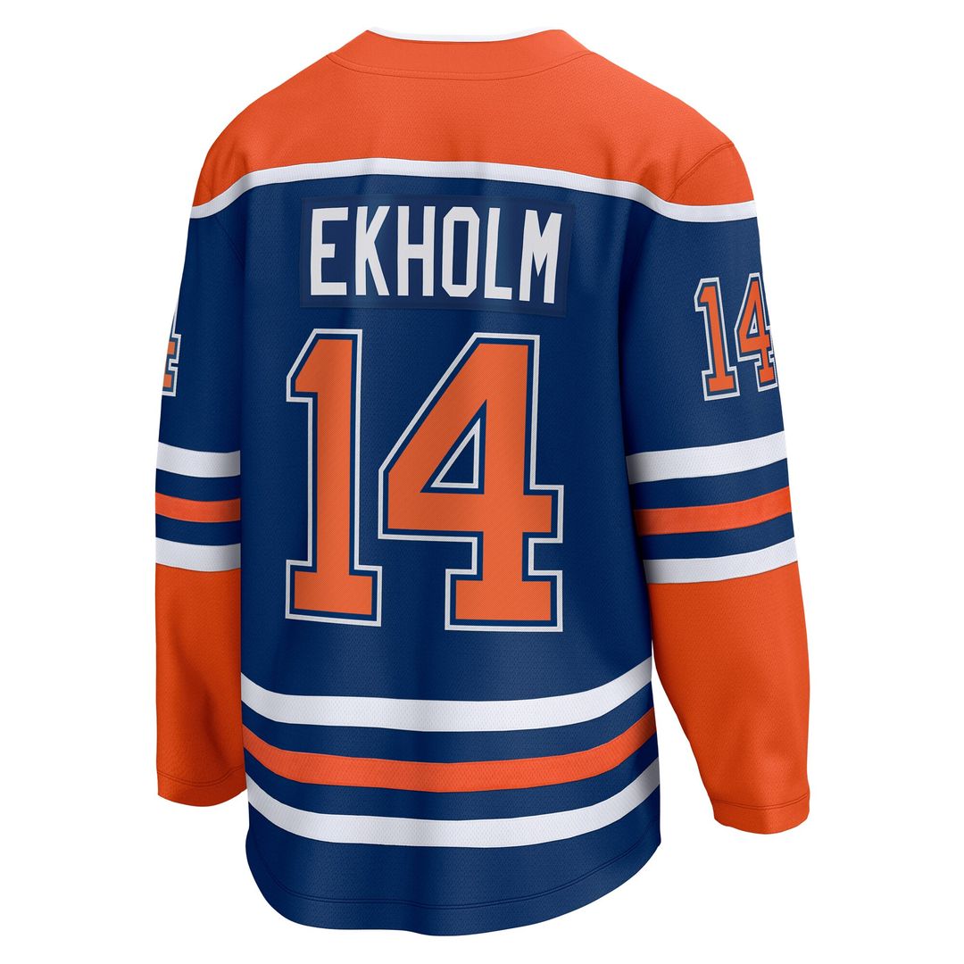 Mattias Ekholm Edmonton Oilers Fanatics Home Breakaway Jersey - Royal