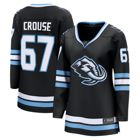Lawson Crouse Utah Mammoth Fanatics Women's Home Breakaway Player Jersey - Black