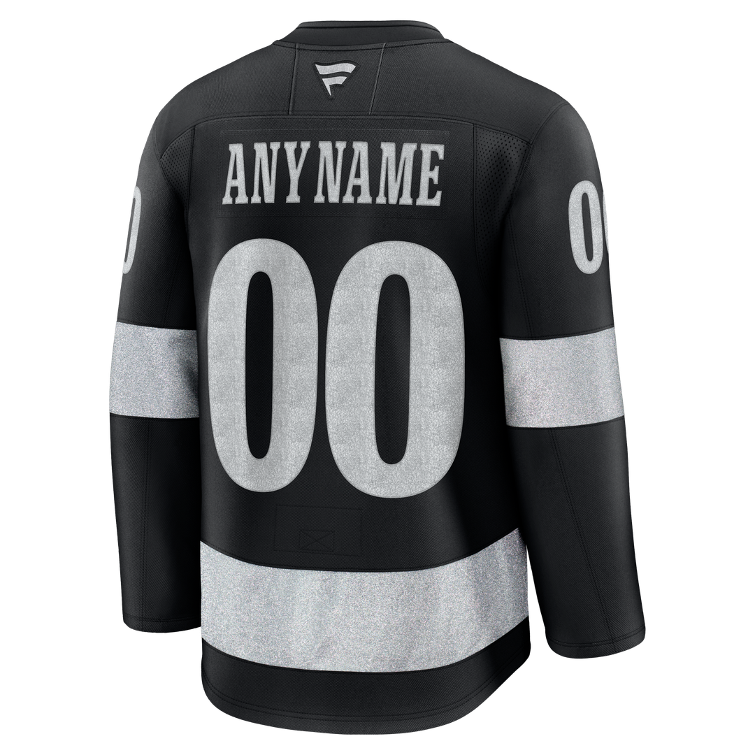 Los Angeles Kings Fanatics Alternate Premium Custom Jersey - Black