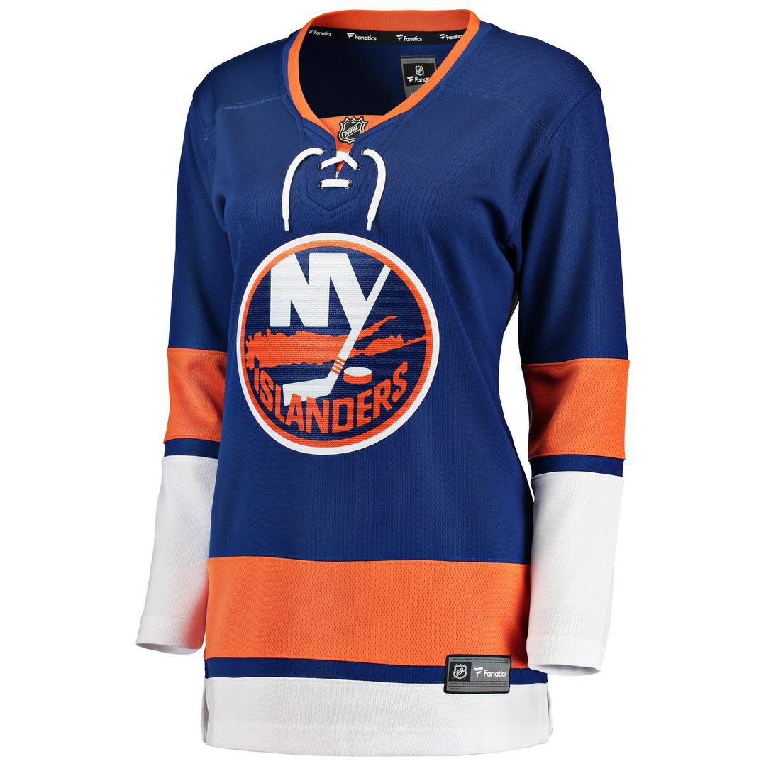 New York Islanders Fanatics Women's Away Breakaway Jersey - White