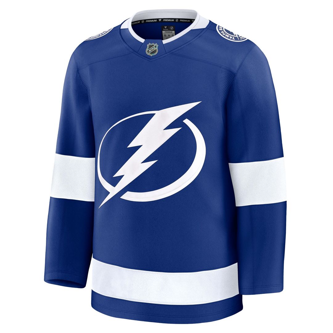 Tampa Bay Lightning Fanatics Home Premium Jersey - Blue