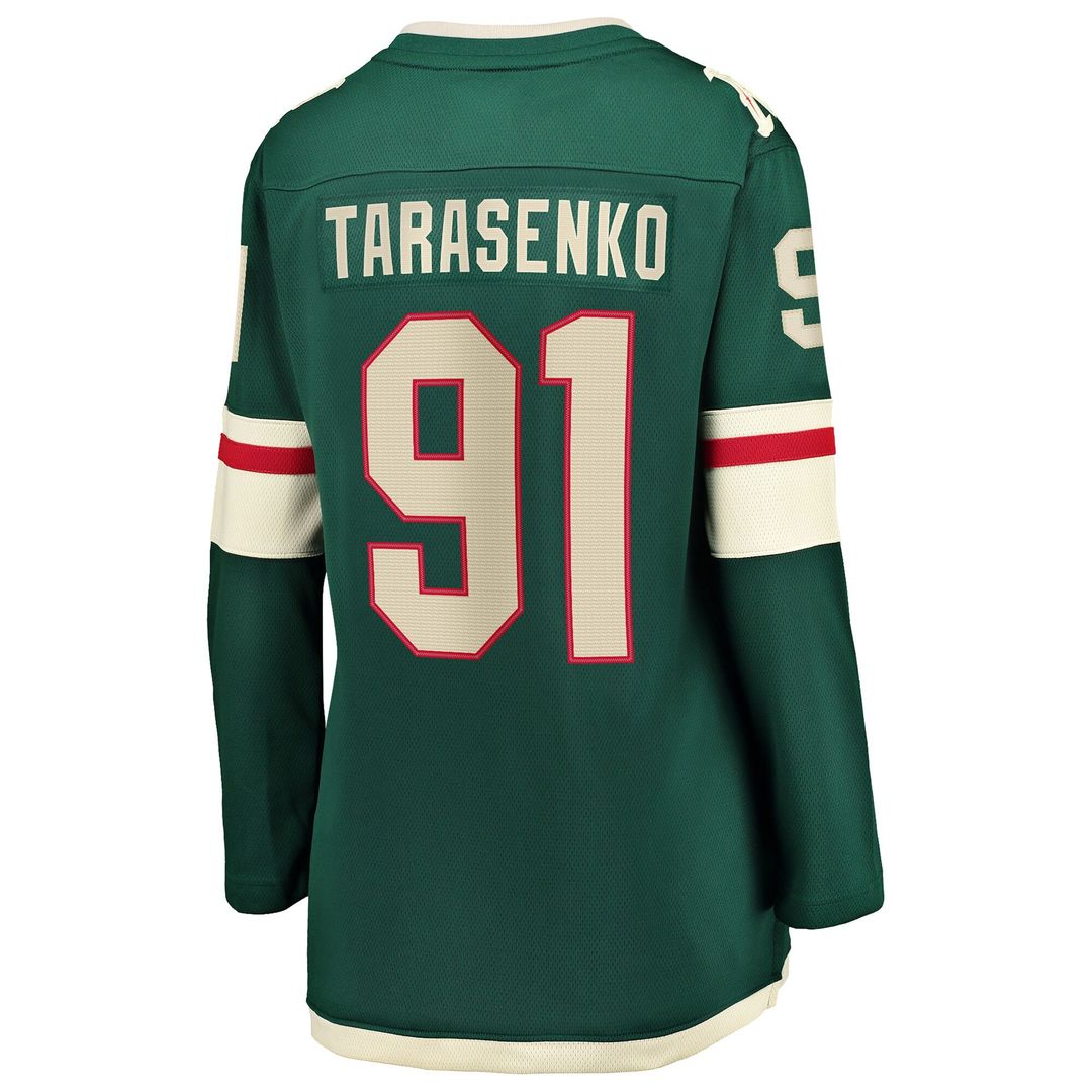 Vladimir Tarasenko Minnesota Wild Fanatics Women's Home Breakaway Jersey - Green