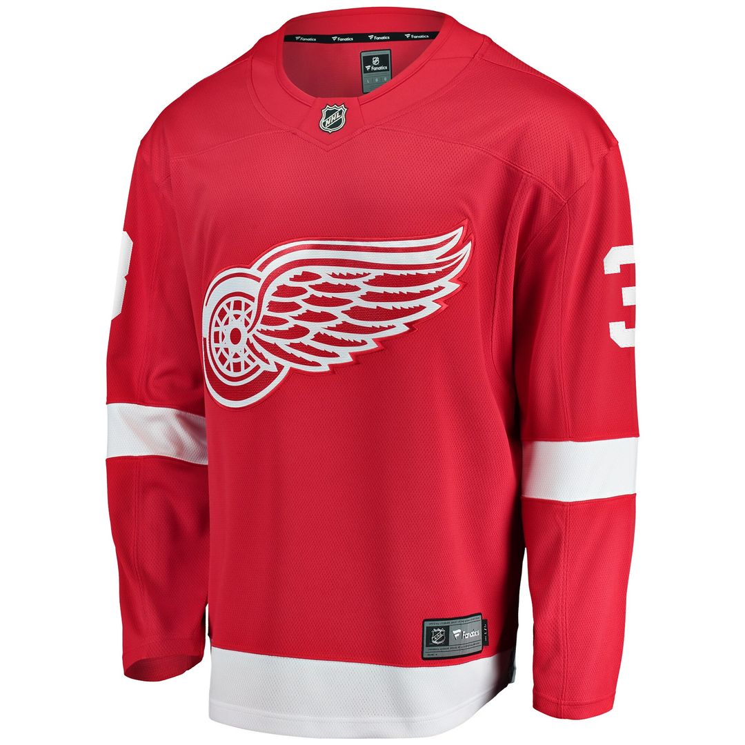 Justin Holl Detroit Red Wings Fanatics Home Breakaway Jersey - Red